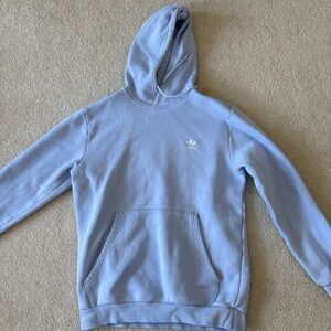 Adidas Men's Light Blue Hoodie